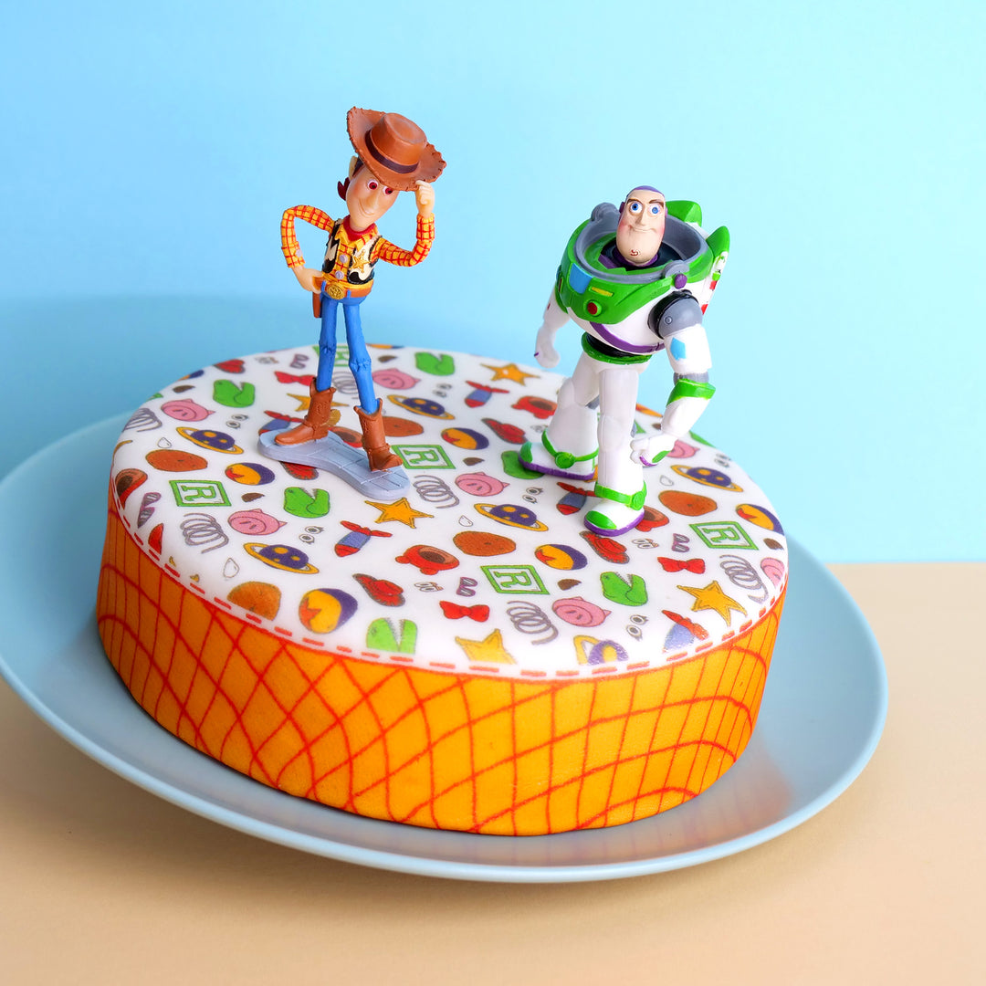 Tort z zabawkami Cowboy Woody® & Buzz Lightyear®