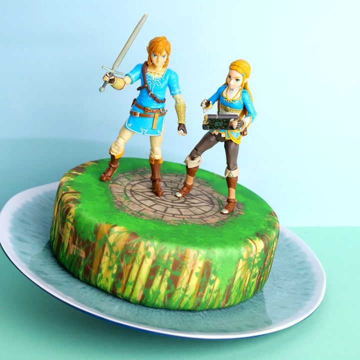 Tort Zelda® i Link® na leśnych ruinach