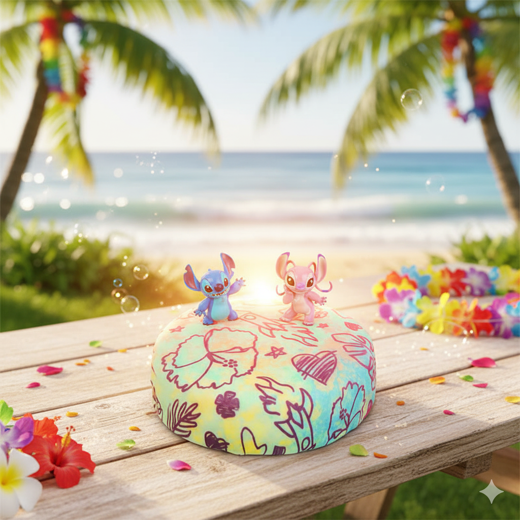 Angel & Stitch® na torcie
