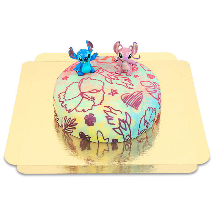 Angel & Stitch® na torcie