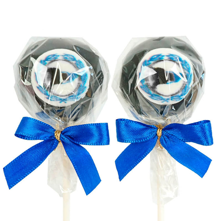 Arminia Bielefeld Cake-Pops, schwarz (12 Stück)