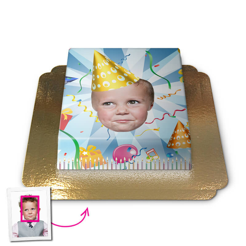 Tort Face-Cake L - 39 x 27 cm