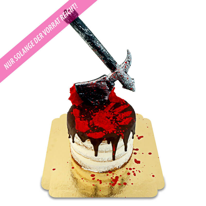 Krwawy tort na Halloween