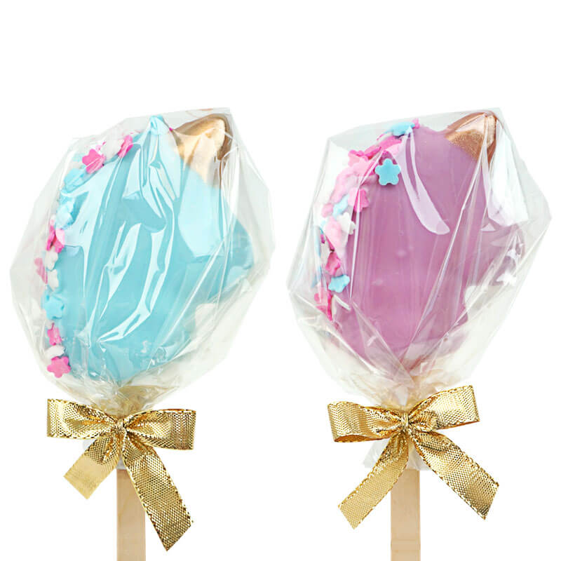 Kolorowe Jednorożce - Cake-Pops (10 Sztuk)