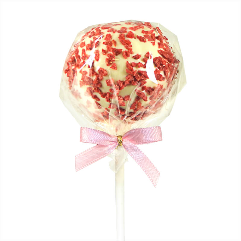 Cake-Pops , pomarańcz & truskawka (12 sztuk)