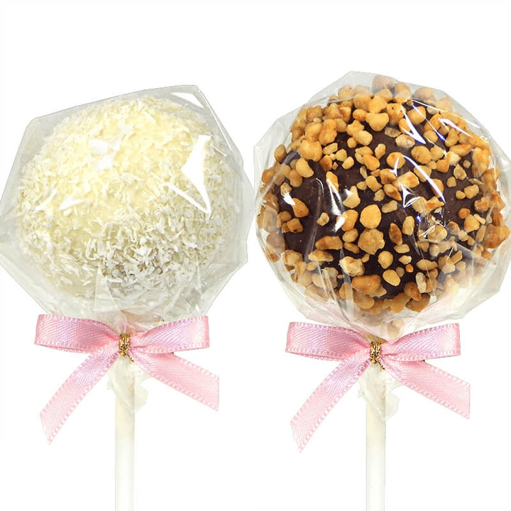 Cake-Pops, orzech laskowy & wiórki kokosowe (12 sztuk)