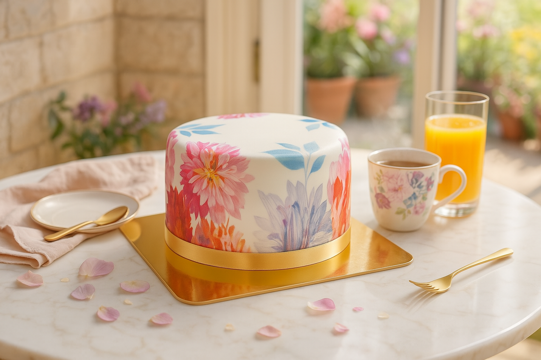 Tort kwiecisty deluxe