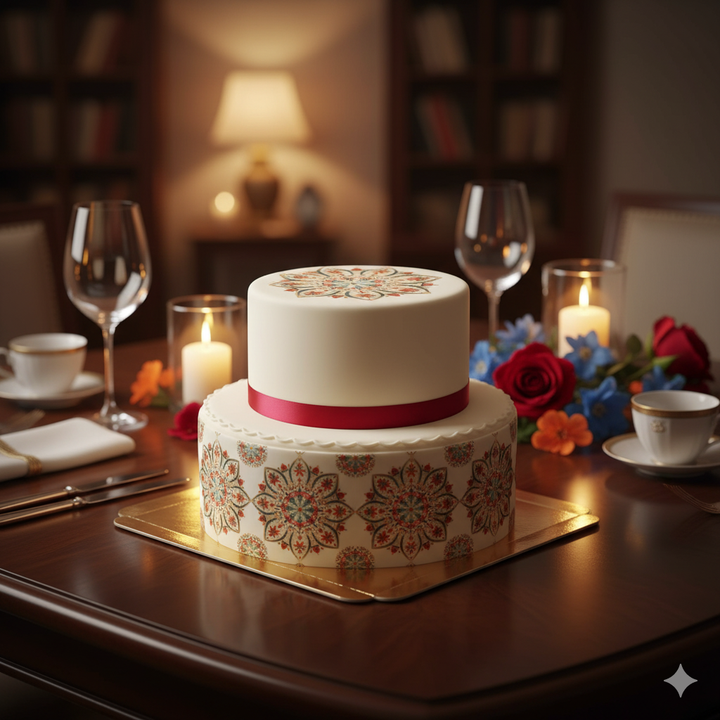 Tort Deluxe Mandala dwupiętrowy