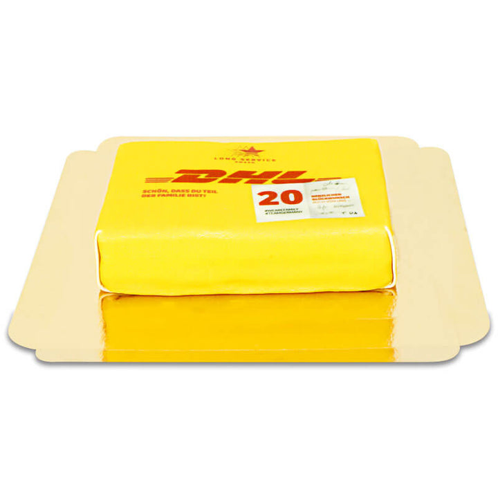 DHL Express Jubiläumstorten, 6 Portionen, S-20x14cm