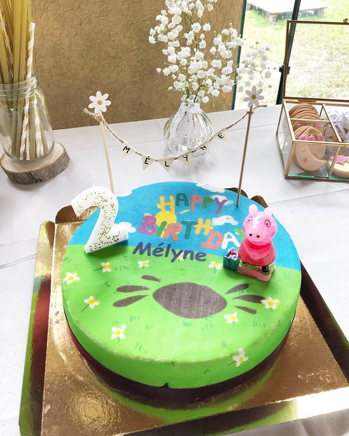Świnka Peppa® na torcie urodzinowym