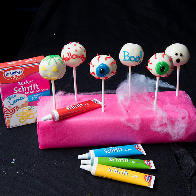 Cake-Pops Halloweenowe Dr. Oetker 