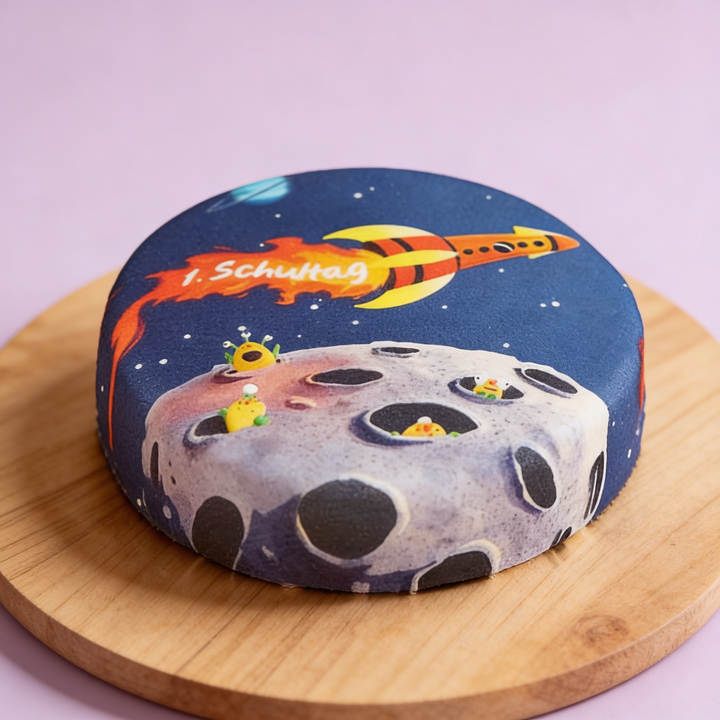 Tort na rozpoczęcie szkoły „Kosmos – Start rakiety”