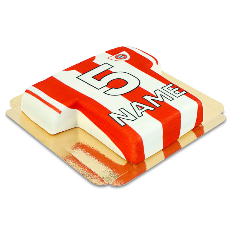 Retro tort w kształcie koszulki FC Bayern Monachium