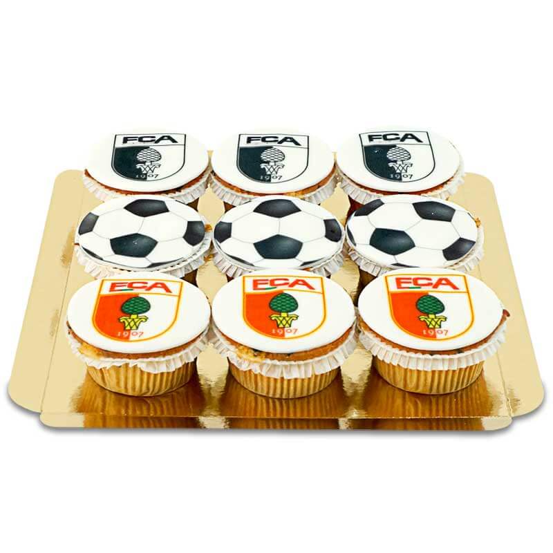 FC Augsburg Cupcakes Mix (9 Stück)