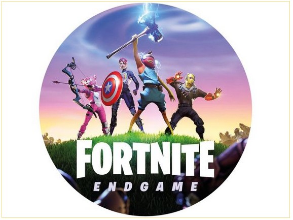 Dekoracja tortu Fortnite® na torcie Galaxie