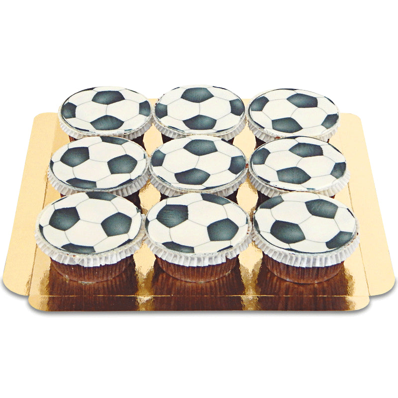 Babeczki piłka nożna 