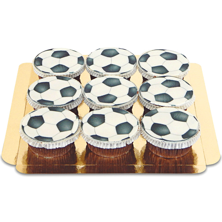 Babeczki piłka nożna 