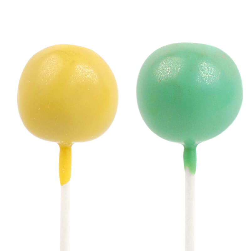 Kolorowe cake pops w 2 kolorach (2x6 sztuk) 