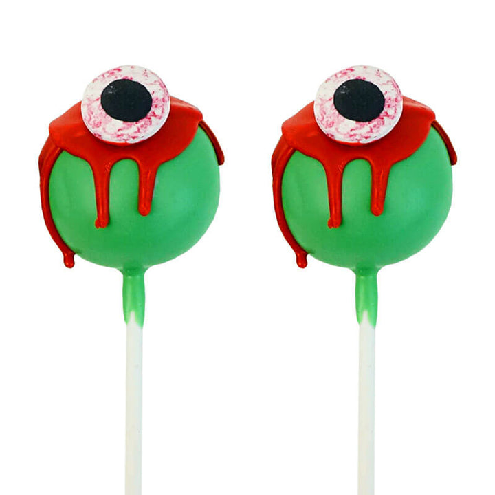 Halloweenowe cake pops z jednym okiem