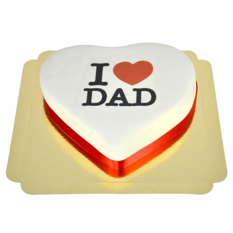 I Love Dad-tort serce