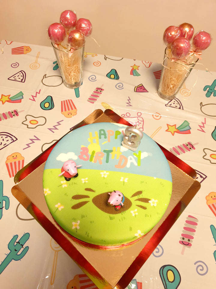 Świnka Peppa® na torcie urodzinowym