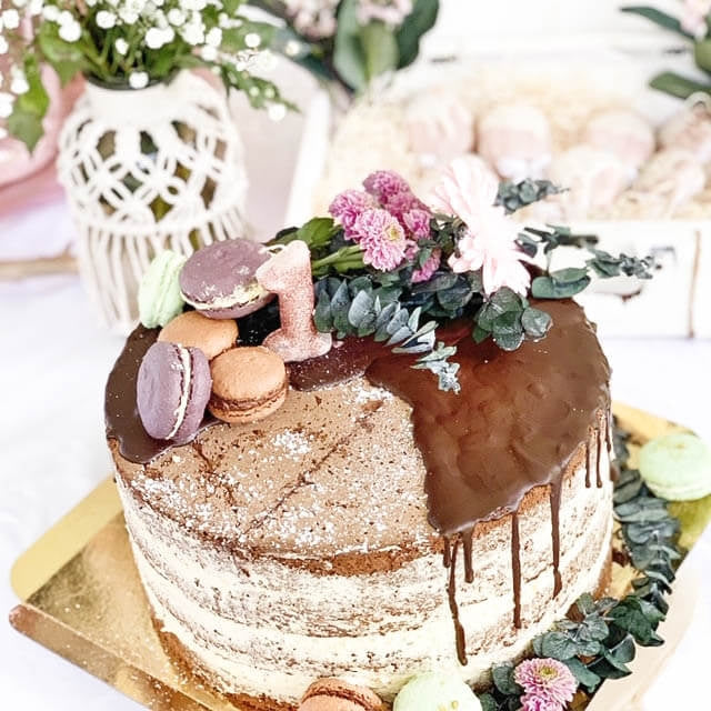 Naked Cake duży