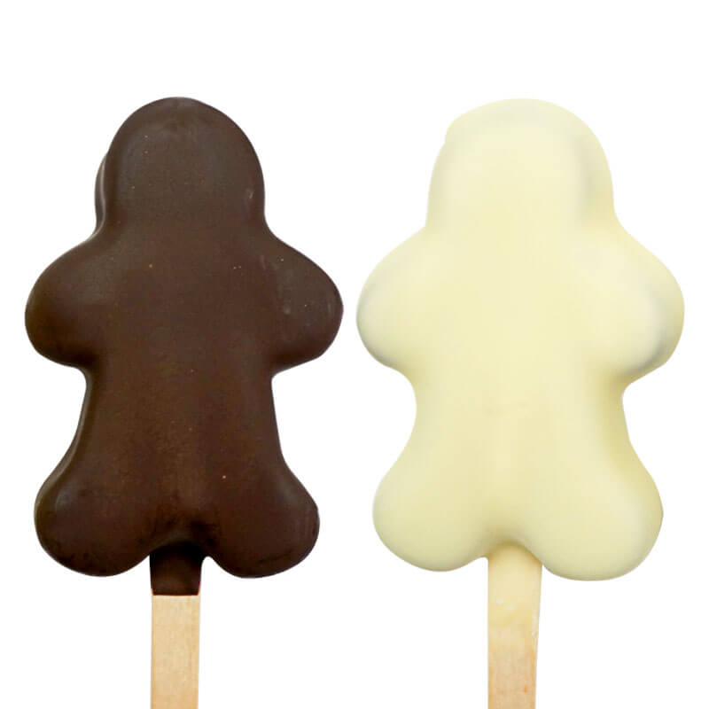 Piernikowi mężczyźni Cake-Pops (10 Sztuk)