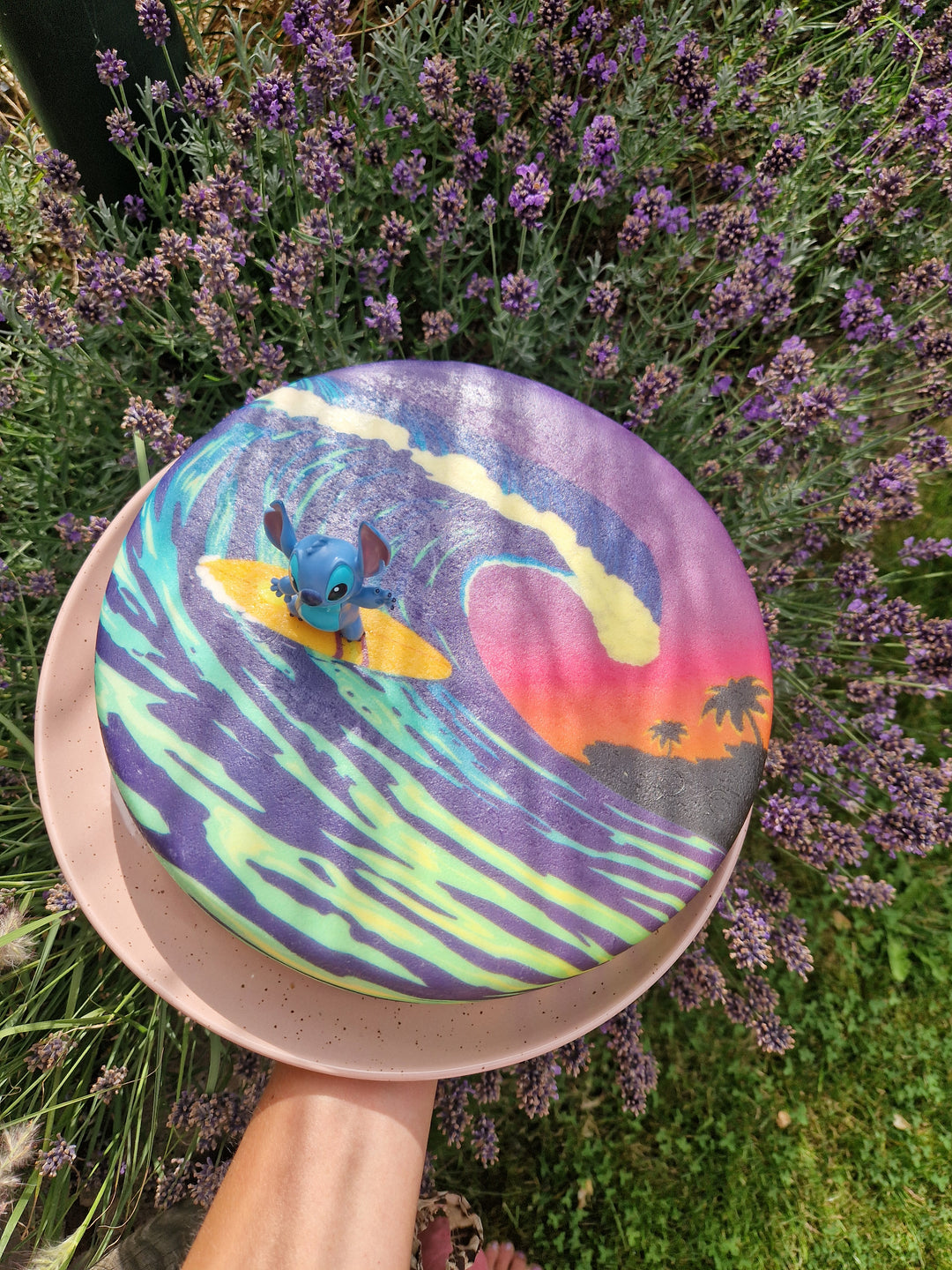 Stitch® ścieg na surferskim torcie