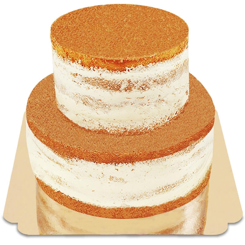 Naked Cake dwupiętrowy