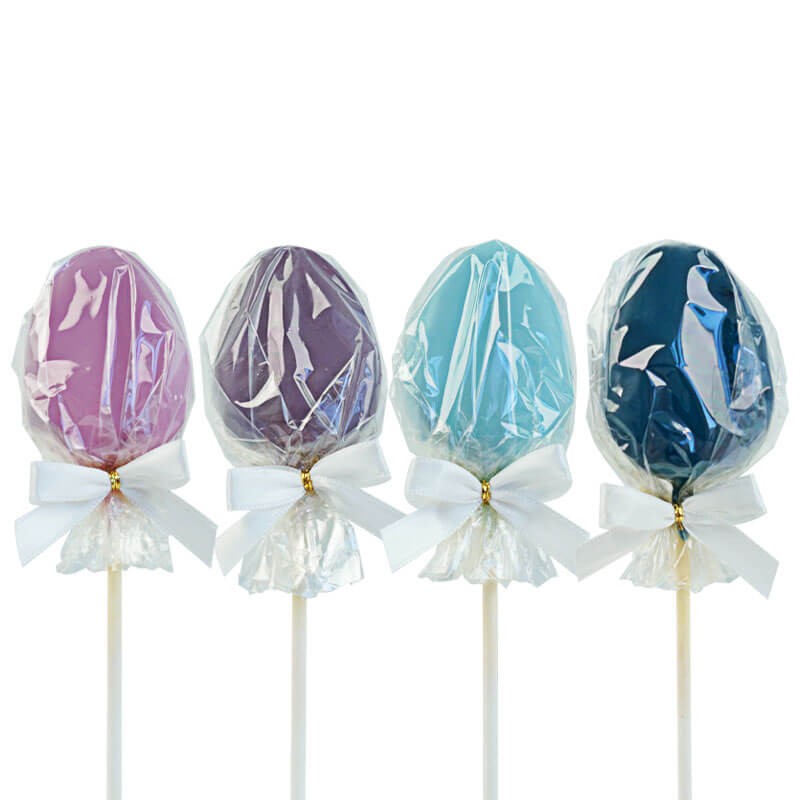 Wielkanocne Cake-Pops w kolorach pastelowych (12 sztuk)