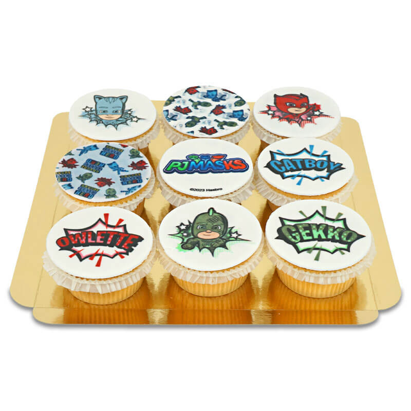 PJ Maski Nazwa Cupcakes