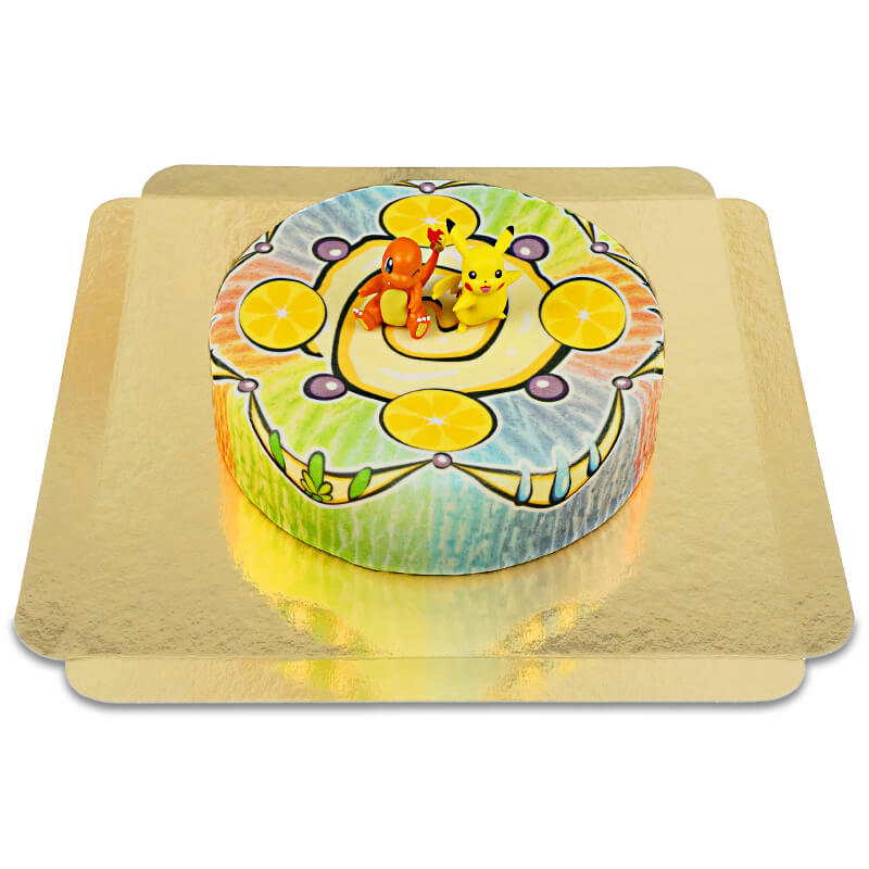 Pokemon® auf Element-Torte