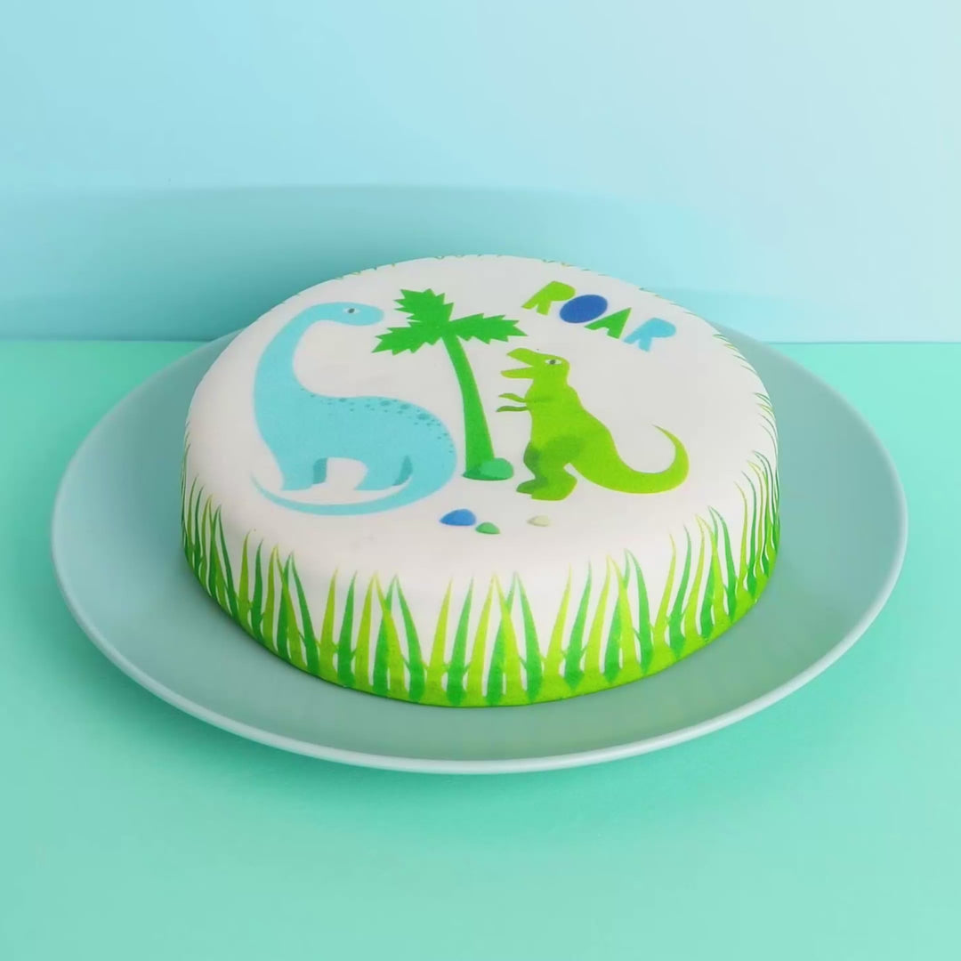 Mały tort dinozaura