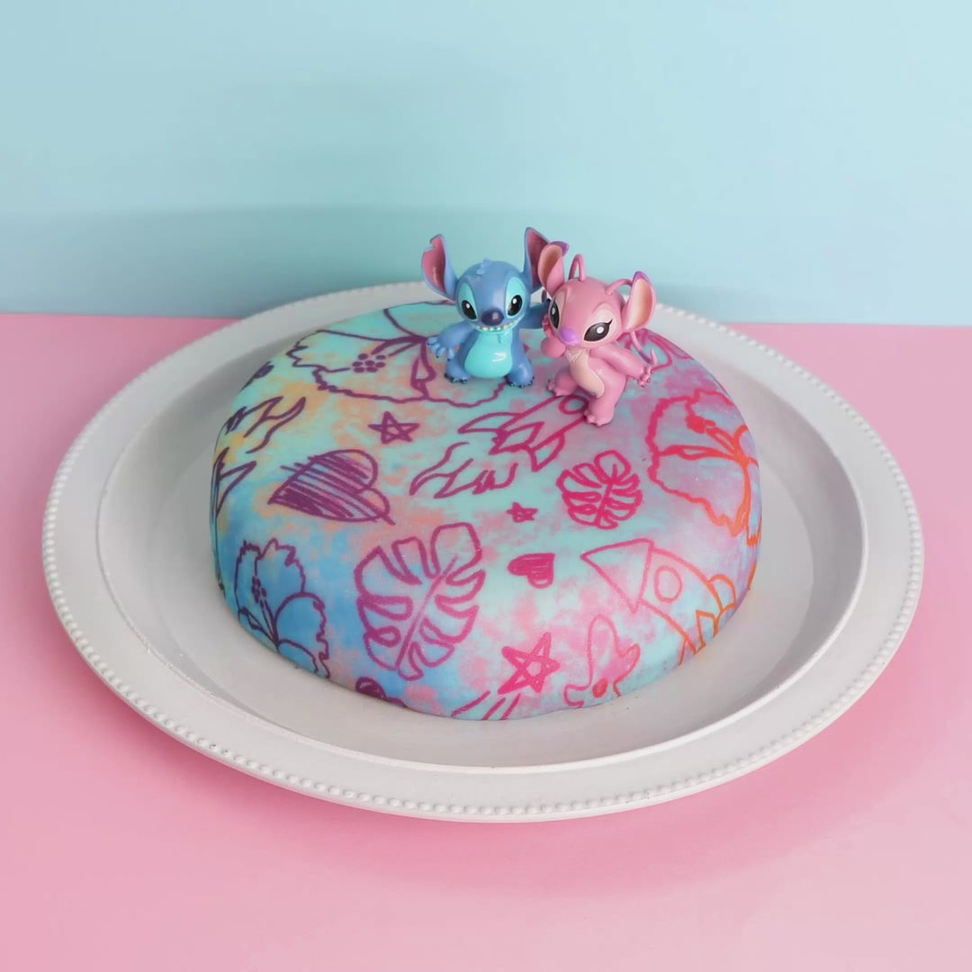 Angel & Stitch® na torcie
