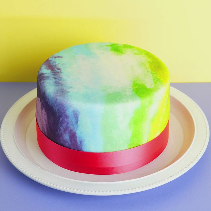 Tort - kolory tęczy