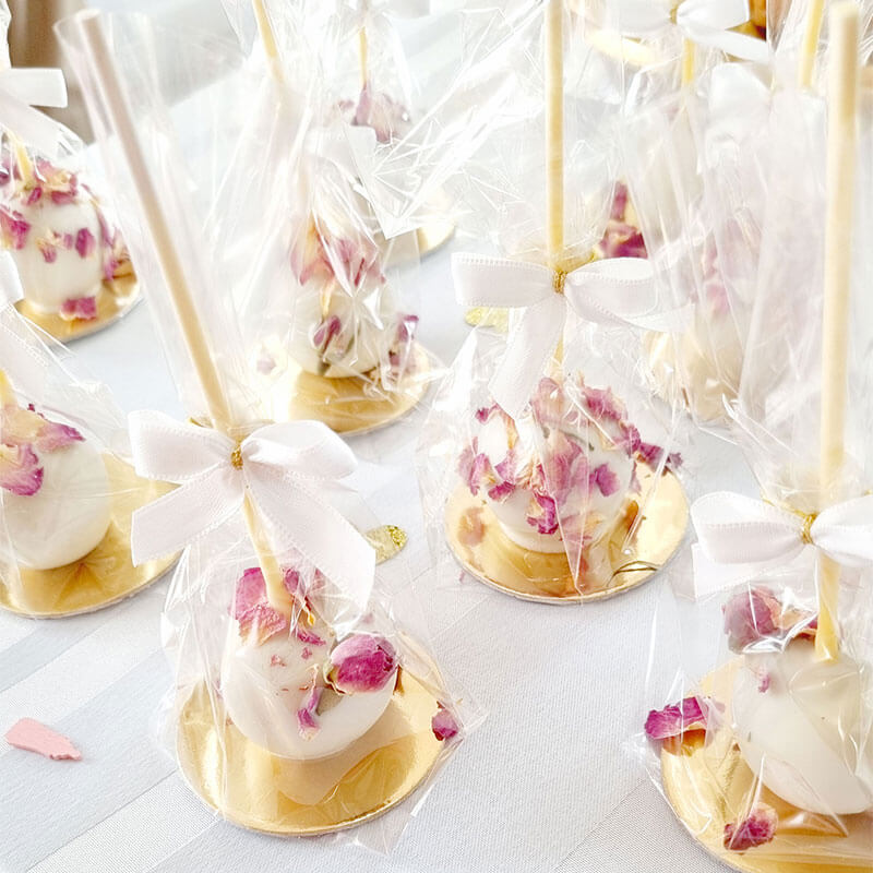 Candy Bar Set "Just Married" inkl. Cake-Pops