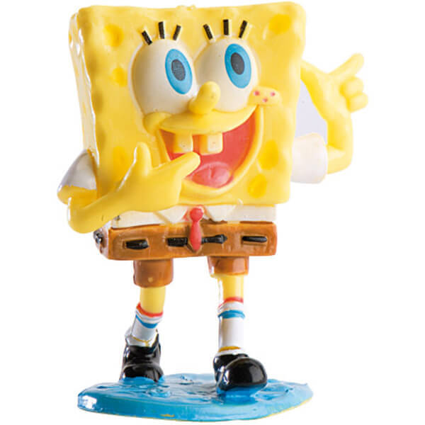 SpongeBob® Kanciastoporty na dwupiętrowym torcie morskim ze wstążeczką