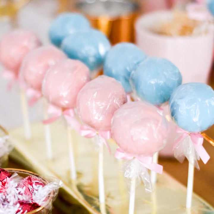 Cake-Pops w kolorowej polewie (12 sztuk)