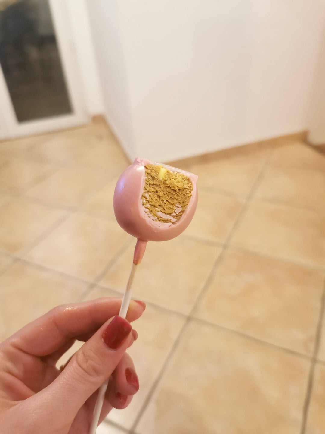 Walentynkowe Cake Pops Deluxe- Różowe (10 sztuk)