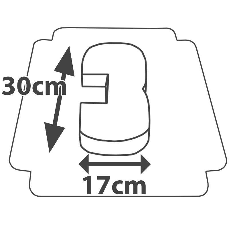 Auta® - Tort w kształcie cyfry - Nr. 5